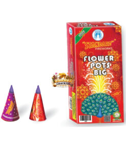 Flower Pots Big Gold (10 Pcs)