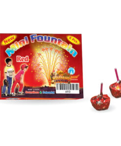 Mini Fountain - Red (6 Pcs)