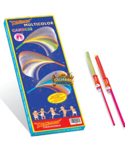 Multi Colour Candles (10 Pcs)