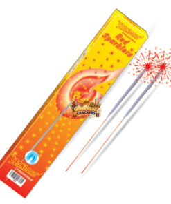 Red Colour Sparklers (15 CM 10 Pcs)