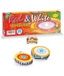 Red & White Chakkars (10 Pcs)