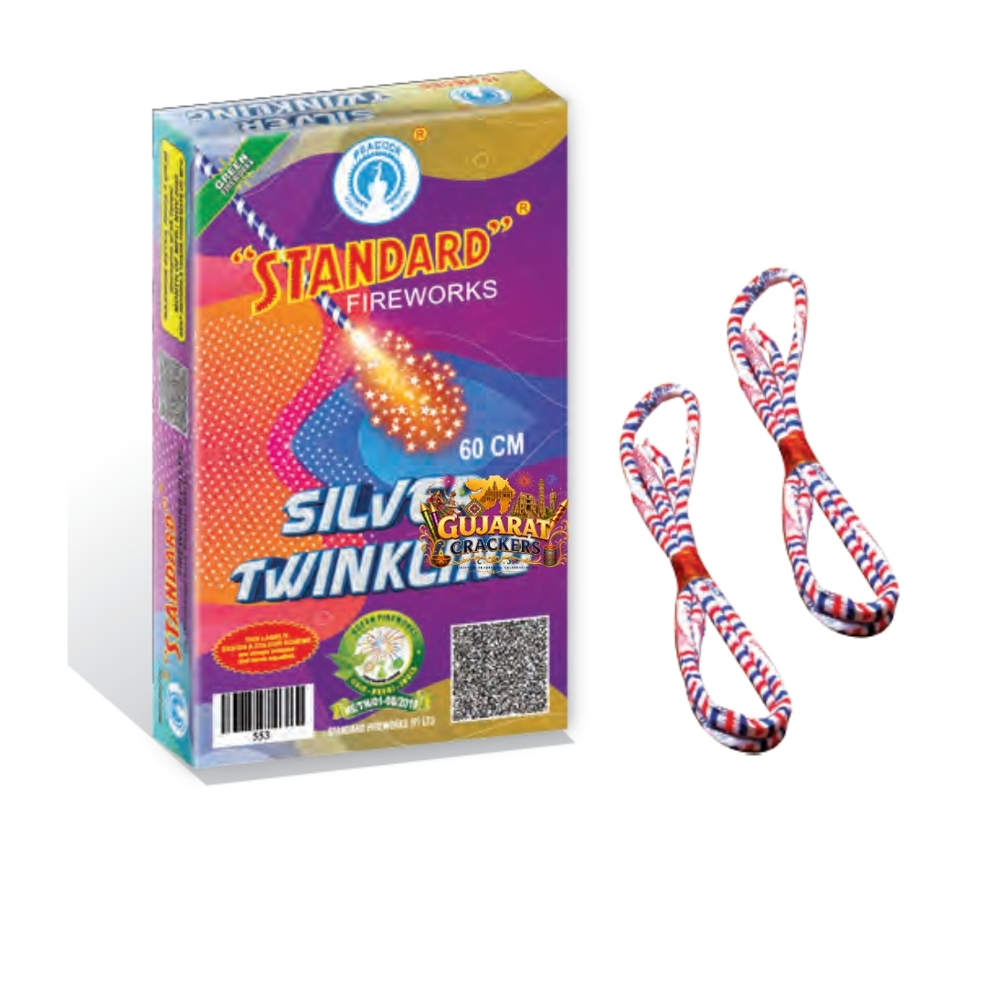 Silver Twinklings (60 CM 10 Pcs)