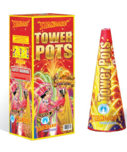 Tower Pots - Gold (1 Pc)