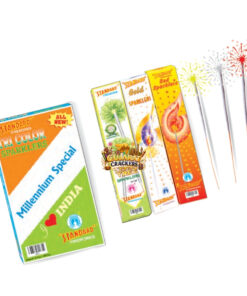 Tri Color Sparklers (15 CM 30 Pcs)